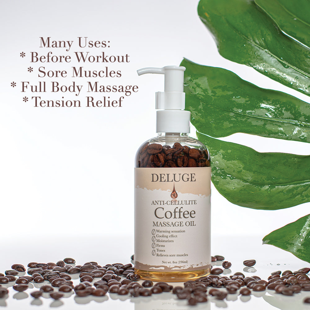 Anti-Cellulite Coffee Massage Oil - lolaluxeshop