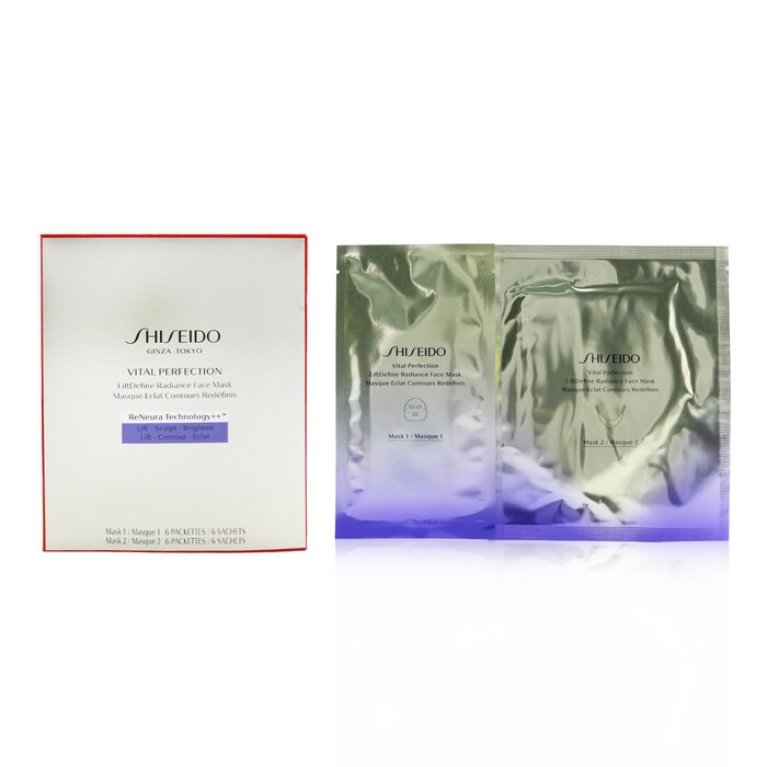 SHISEIDO - Vital Perfection LiftDefine Radiance Face Mask - LOLA LUXE