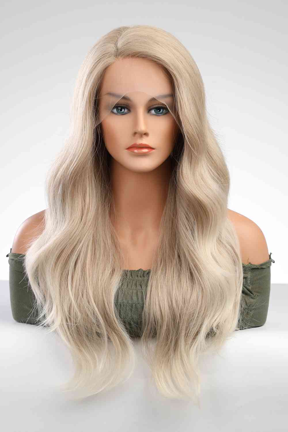 13*2" Lace Front Wigs Synthetic Long Wave 25" 150% Density - lolaluxeshop