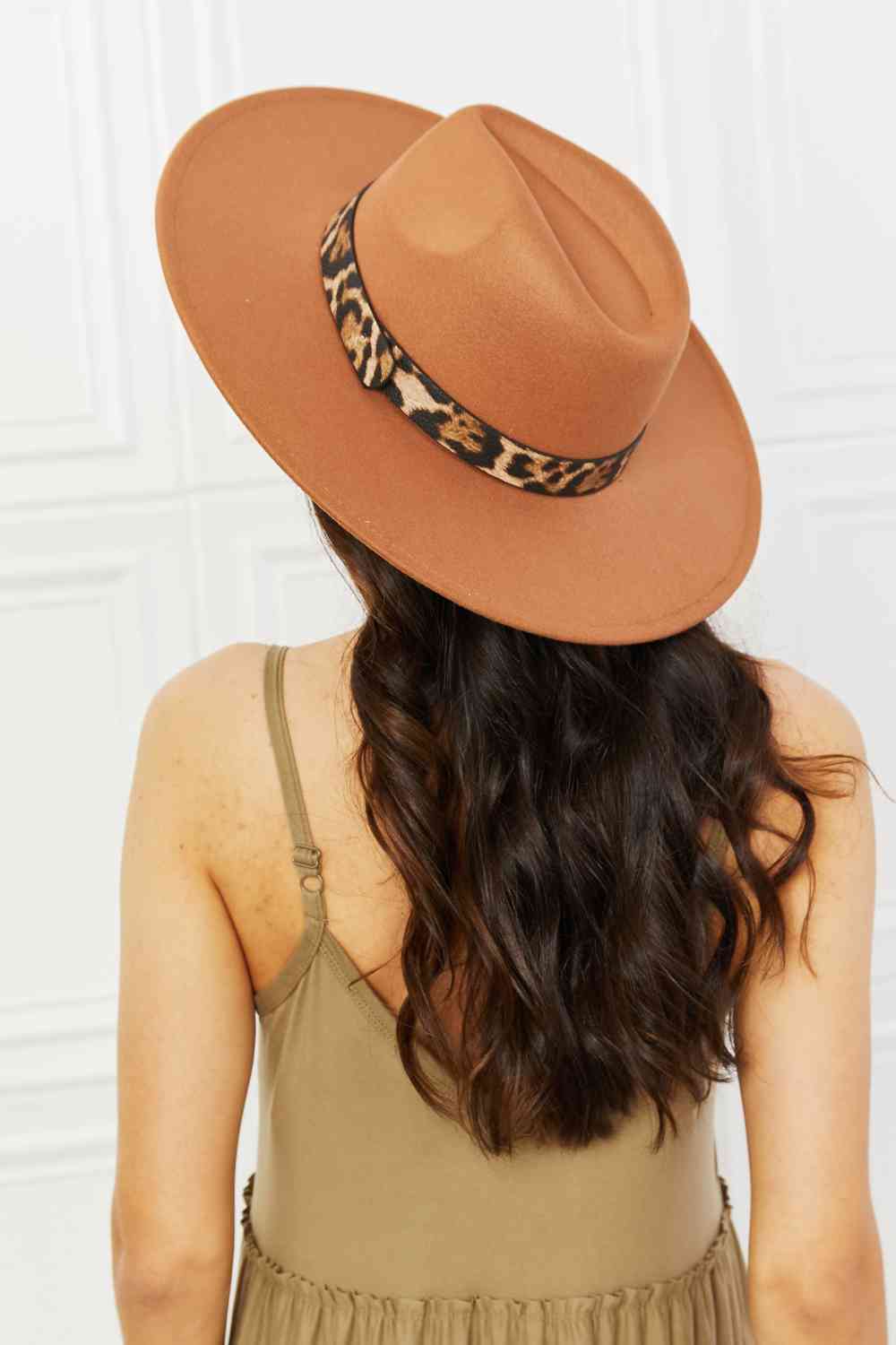 Fame In The Wild Leopard Detail Fedora Hat - lolaluxeshop