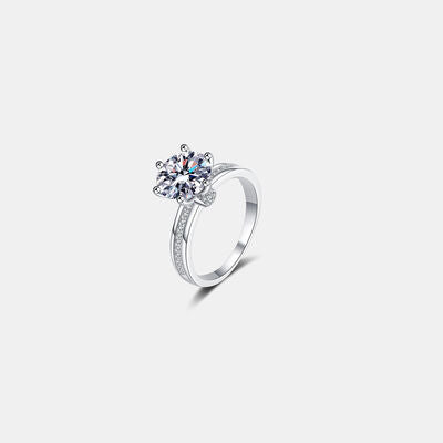 3 Carat Moissanite 925 Sterling Silver Ring - lolaluxeshop