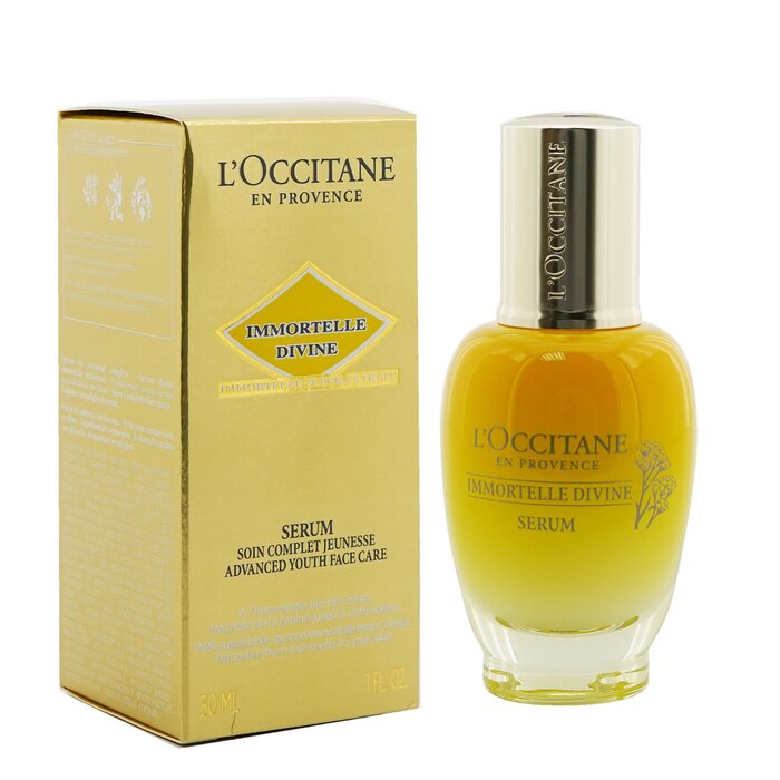 l'OCCITANE - Immortelle Divine Serum - Advanced Youth Face Care - LOLA LUXE