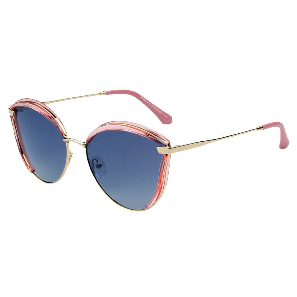 APULIA | Women Round Cat Eye Polarized Sunglasses Circle - lolaluxeshop