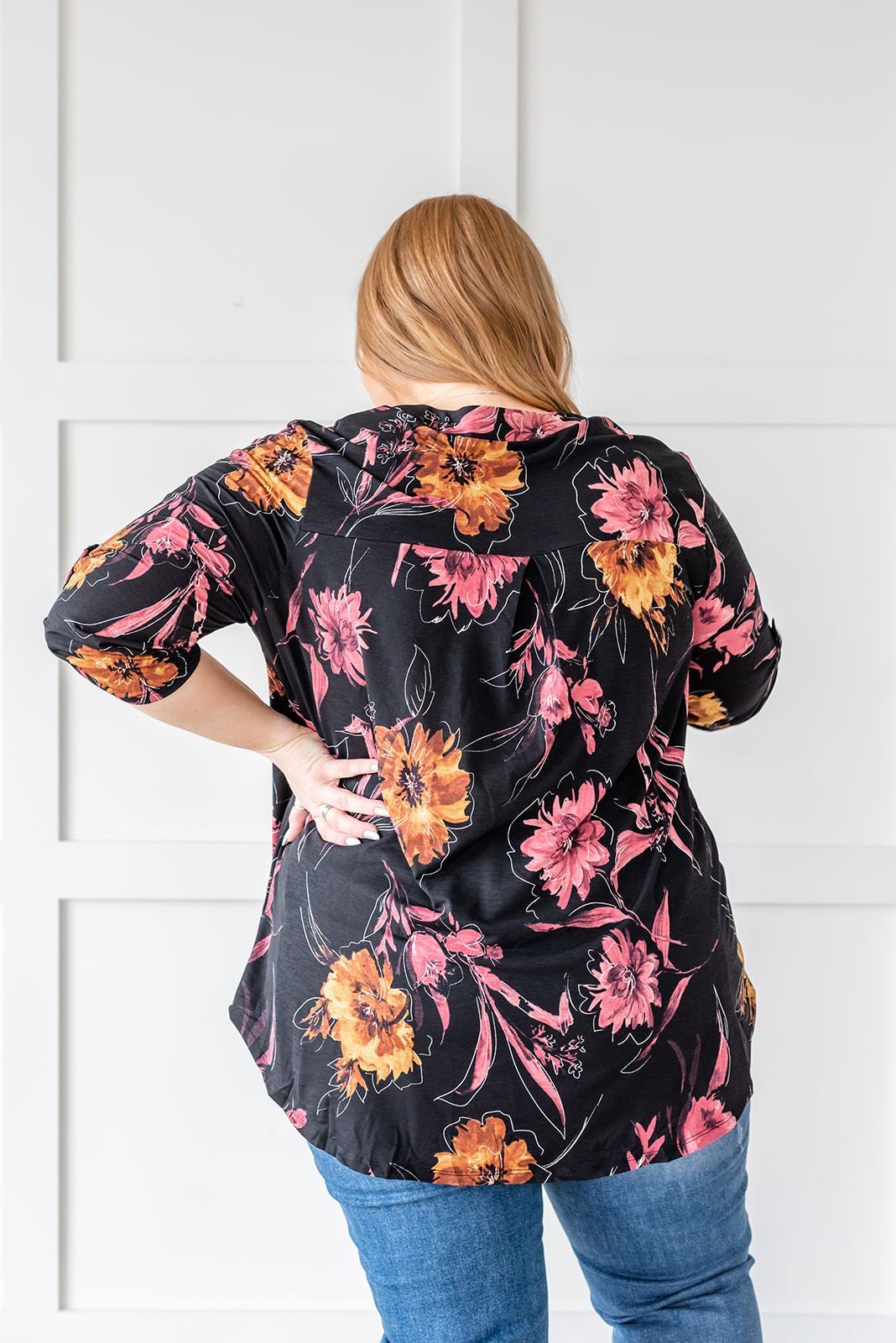 Lift My Spirits Floral Top - LOLA LUXE