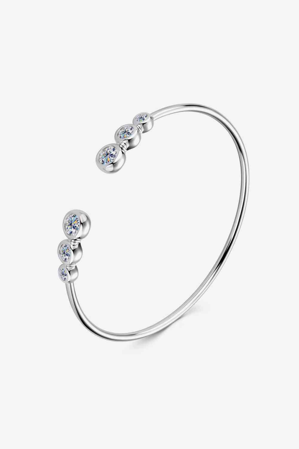 1.8 Carat Moissanite 925 Sterling Silver Bracelet - lolaluxeshop