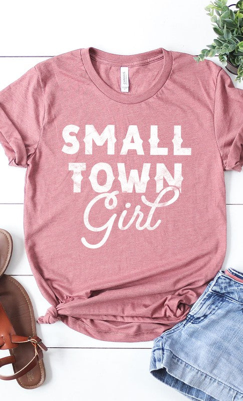 Retro Small Town Girl Graphic Tee PLUS - lolaluxeshop