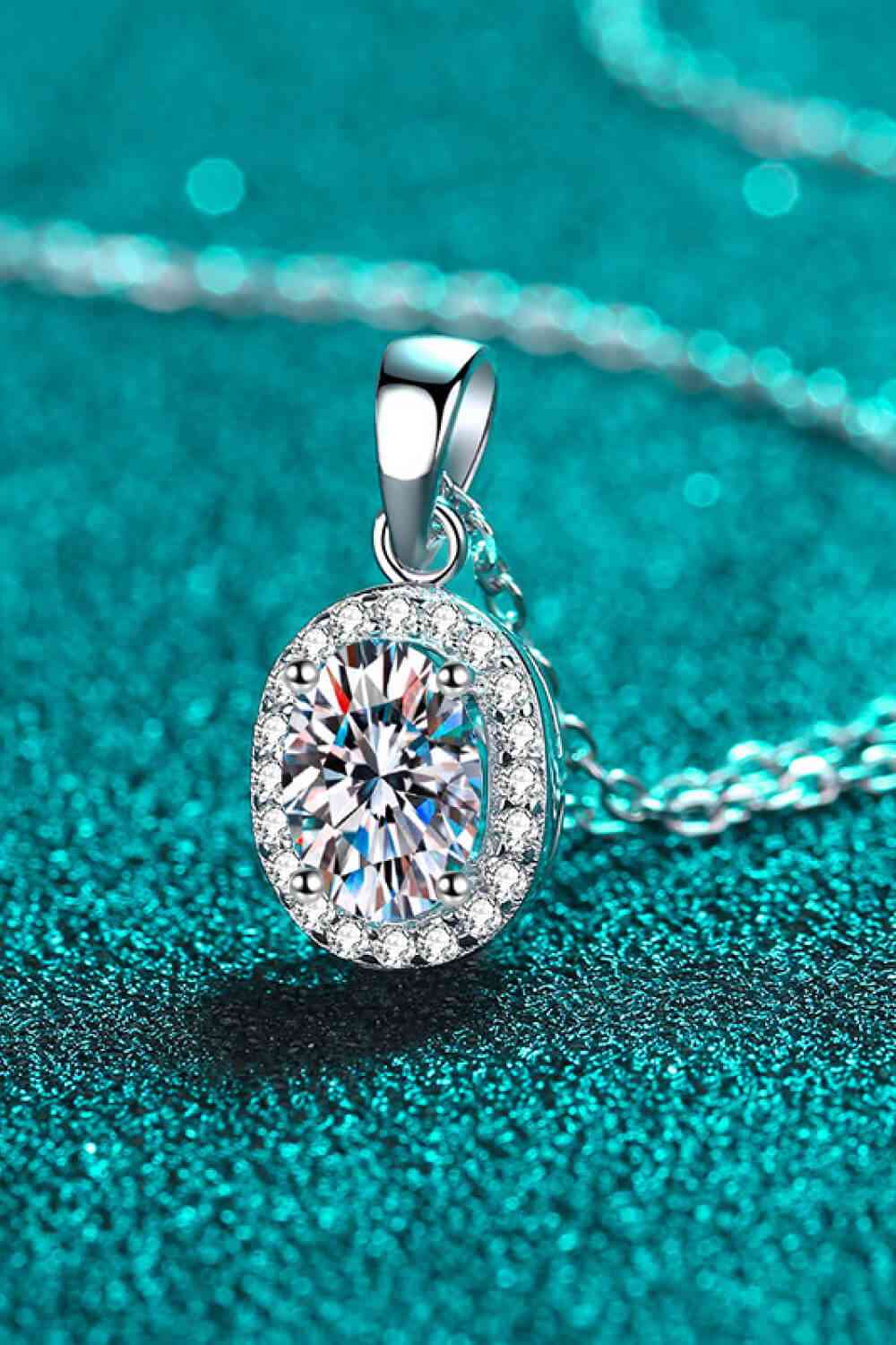 Be The One 1 Carat Moissanite Pendant Necklace - lolaluxeshop