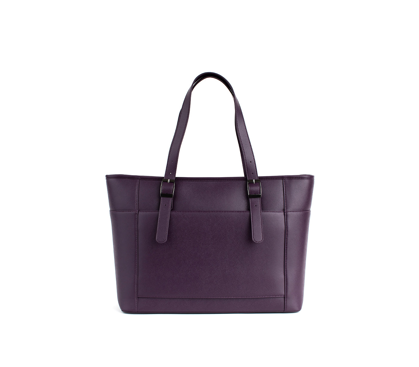 Miley - Purple Vegan Leather Laptop Bag - lolaluxeshop