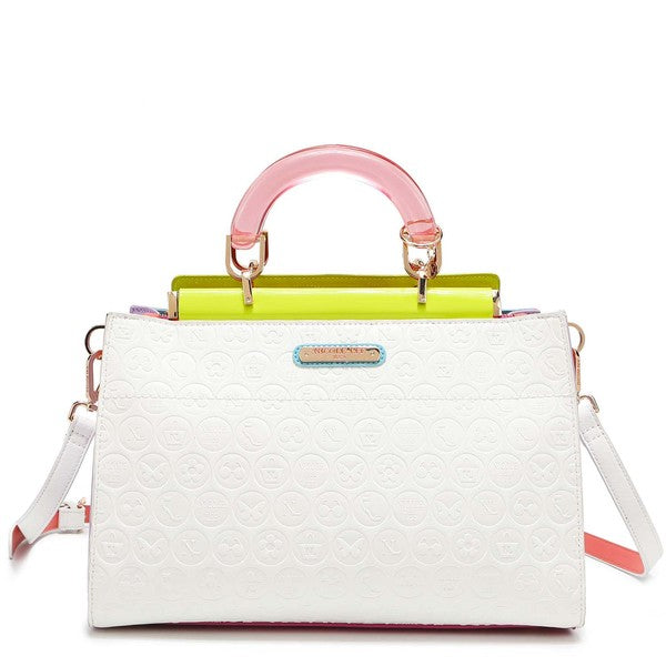 NICOLE LEE DULCE STRUCTURED SATCHEL - LOLA LUXE