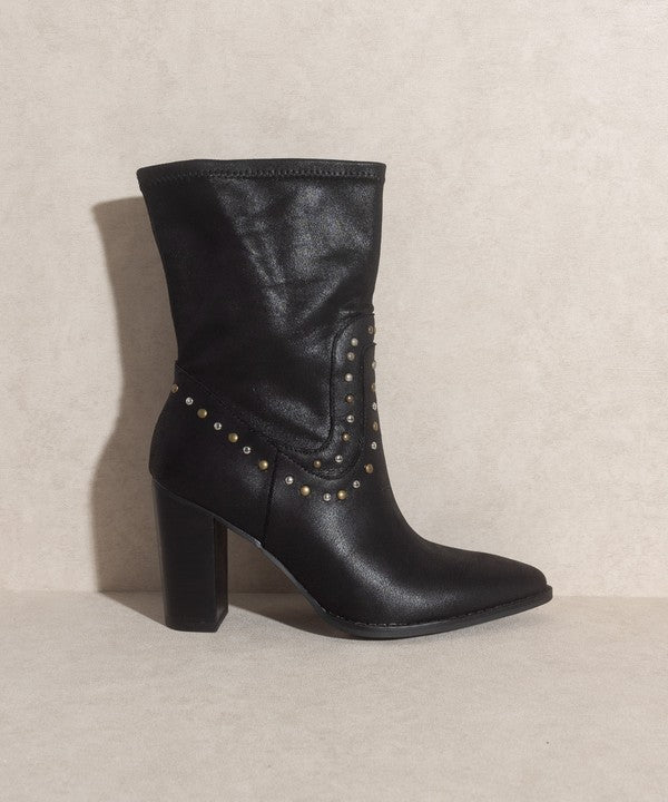 OASIS SOCIETY Paris   Studded Boots - LOLA LUXE