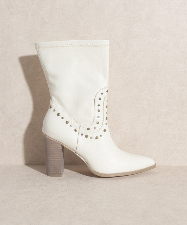 OASIS SOCIETY Paris   Studded Boots - LOLA LUXE