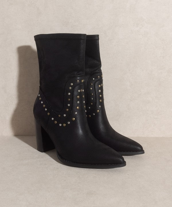 OASIS SOCIETY Paris   Studded Boots - LOLA LUXE