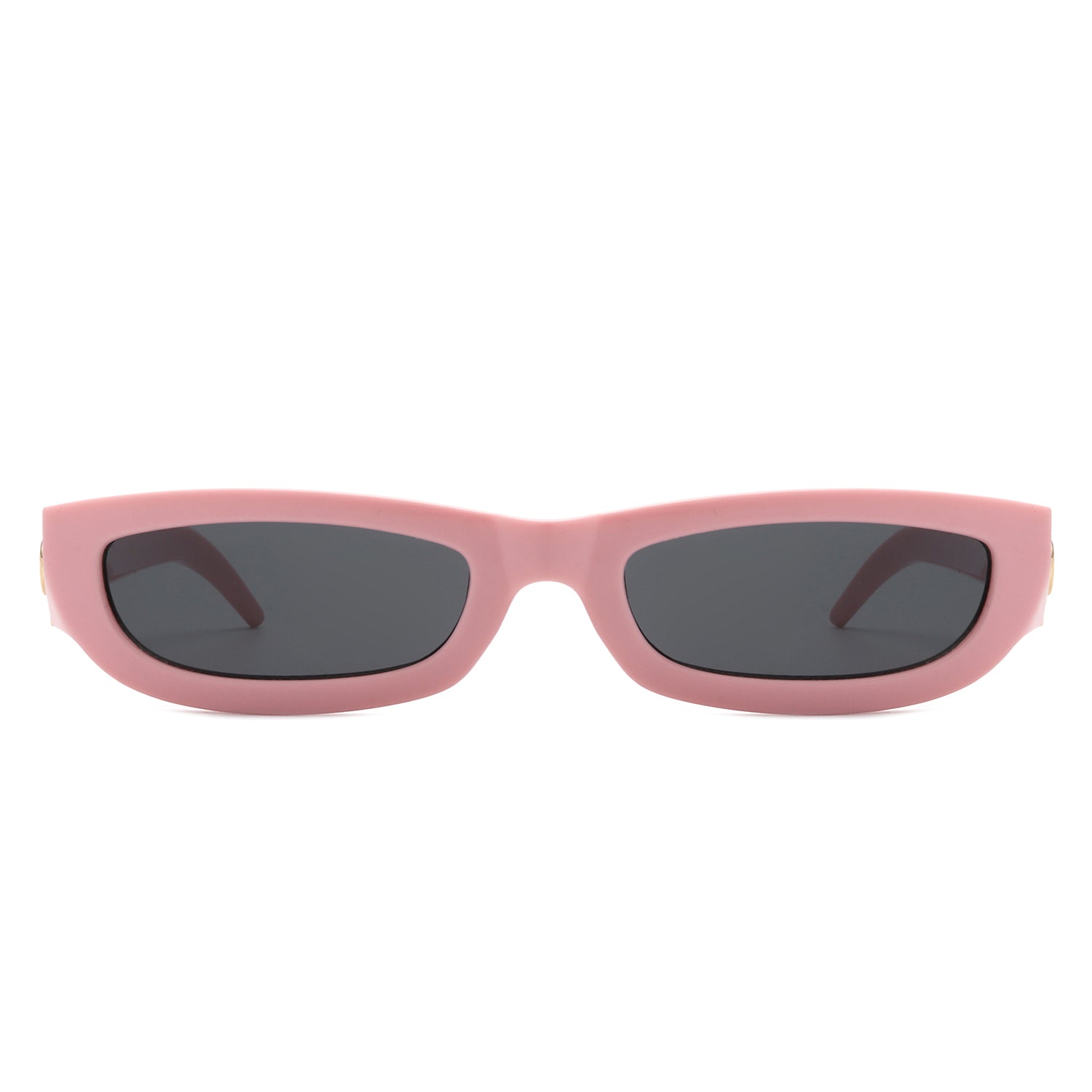 Skybloom - Rectangle Retro Slim Tinted Narrow Sunglasses - lolaluxeshop