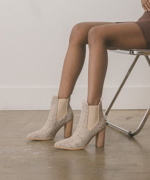 OASIS SOCIETY Esmee   Chelsea Boot Heel - LOLA LUXE