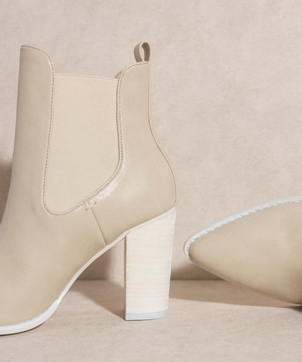 OASIS SOCIETY Esmee   Chelsea Boot Heel - LOLA LUXE