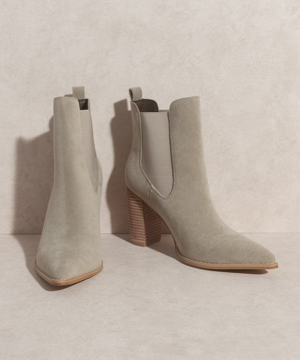 OASIS SOCIETY Esmee   Chelsea Boot Heel - LOLA LUXE