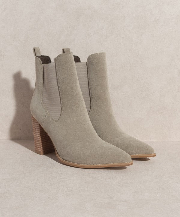 OASIS SOCIETY Esmee   Chelsea Boot Heel - LOLA LUXE