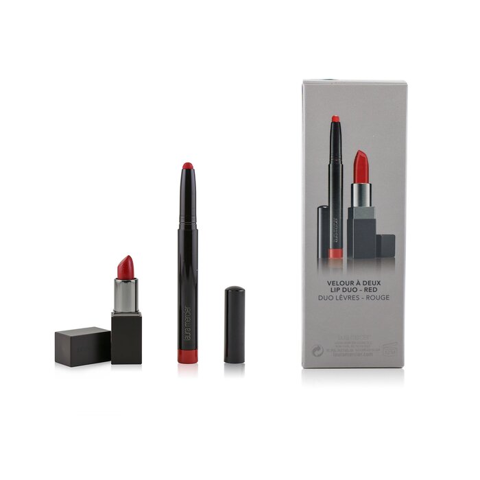 LAURA MERCIER - Velour a Deux Lip Duo (2x Lipstick) 2pcs - LOLA LUXE