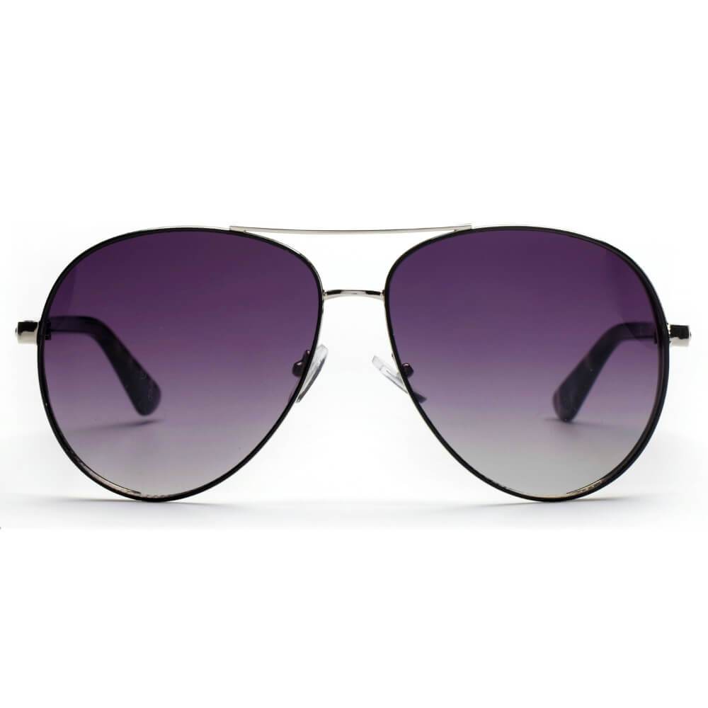 KEARNY | Classic Flat Top Brow Bar Aviator Fashion Sunglasses - lolaluxeshop