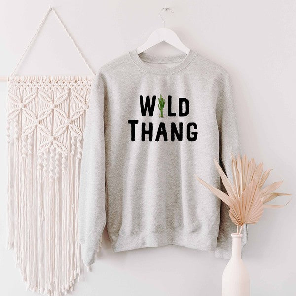 WILD CACTUS GRAPHIC SWEATSHIRT - lolaluxeshop