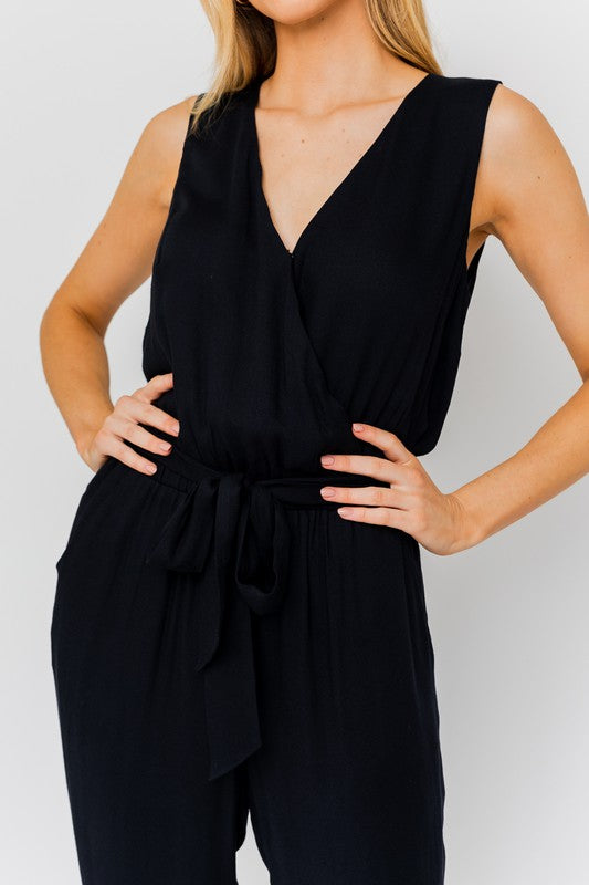 SLEEVELESS SURPLUS JUMPSUIT - LOLA LUXE