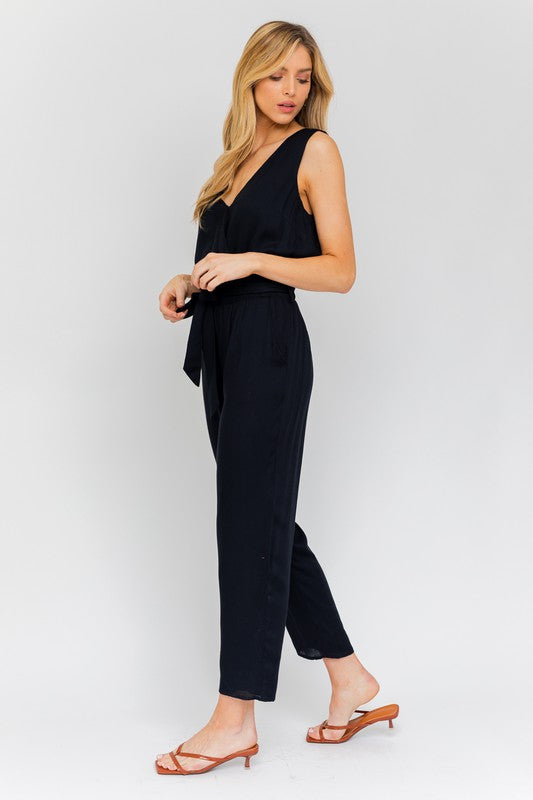 SLEEVELESS SURPLUS JUMPSUIT - LOLA LUXE