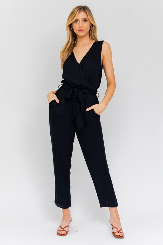 SLEEVELESS SURPLUS JUMPSUIT - LOLA LUXE