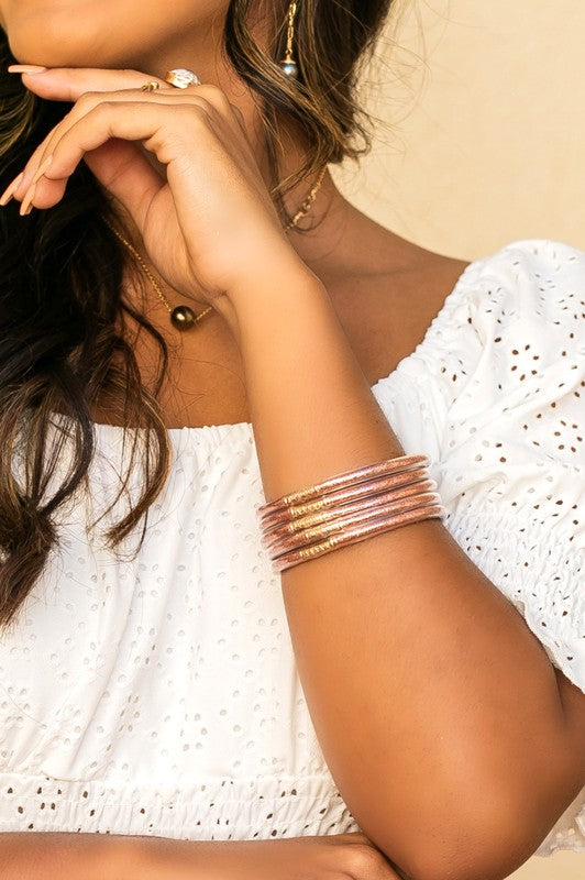 Glitter Jelly Bangle Bracelets - LOLA LUXE