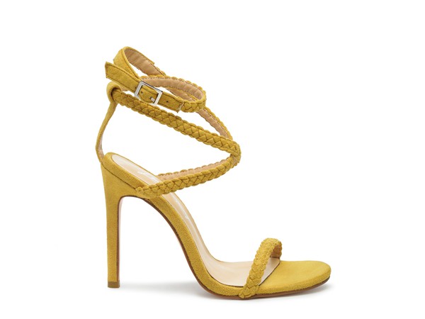 SHERRI SUEDE STILETTO SLING BACK SANDAL - lolaluxeshop