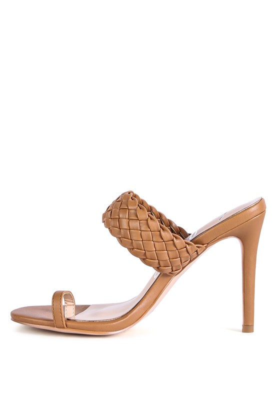 HIGH PERKS WOVEN STRAP TOE RING SANDALS - lolaluxeshop