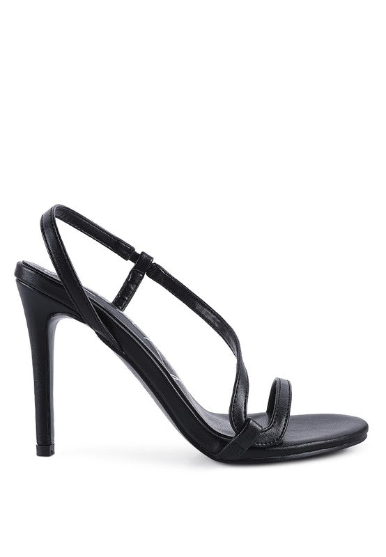 EPOQUE HEELED STRAPPY SLINGBACK SANDAL - lolaluxeshop