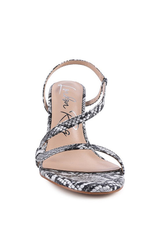 EPOQUE HEELED STRAPPY SLINGBACK SANDAL - lolaluxeshop