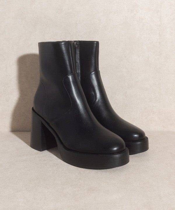 OASIS SOCIETY Alexandra   Platform Ankle Boots - LOLA LUXE