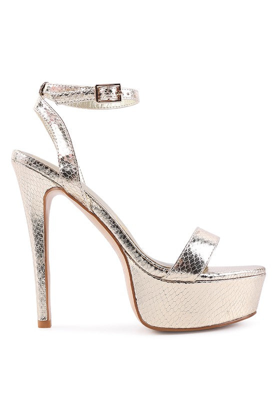 SWEETHEART CROC PLATFORM HIGH HEELED SANDALS - lolaluxeshop