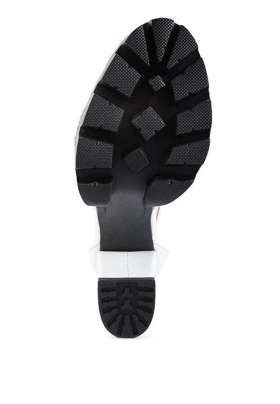 RATTLE SNAKE PRINT HIGH HEELED BLOCK SANDAL - lolaluxeshop