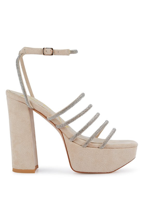 TRICKS SNAKE SKIN HIGH BLOCK HEELED SANDALS - lolaluxeshop