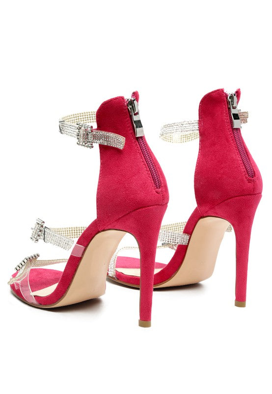 INES BLING STRAP HIGH HEEL SANDALS - lolaluxeshop