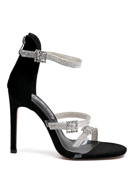 INES BLING STRAP HIGH HEEL SANDALS - lolaluxeshop