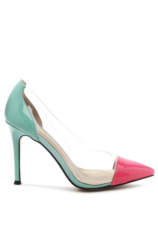 Candace clear Stiletto Pumps - lolaluxeshop