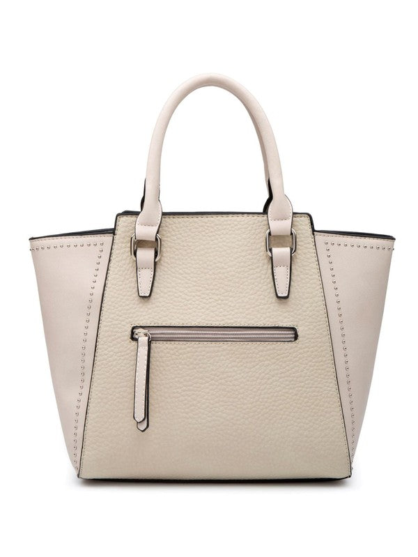 Women tote bag medium large with long strap - LOLA LUXE