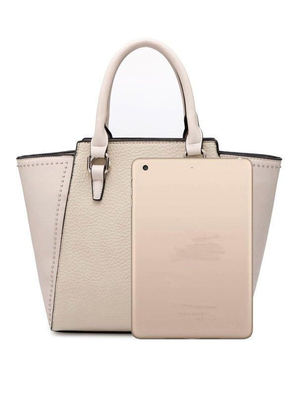 Women tote bag medium large with long strap - LOLA LUXE