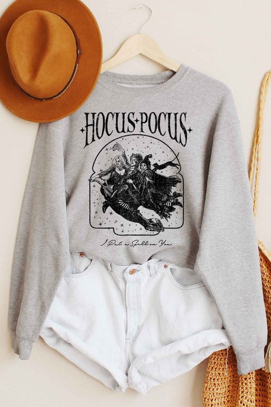 HOCUS POCUS HALLOWEEN GRAPHIC SWEATSHIRT - LOLA LUXE