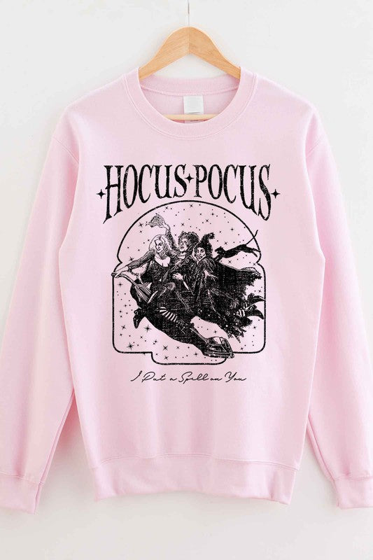 HOCUS POCUS HALLOWEEN GRAPHIC SWEATSHIRT - LOLA LUXE