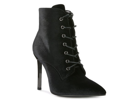 BORNSTA Velvet High Heeled Velvet Boots - lolaluxeshop