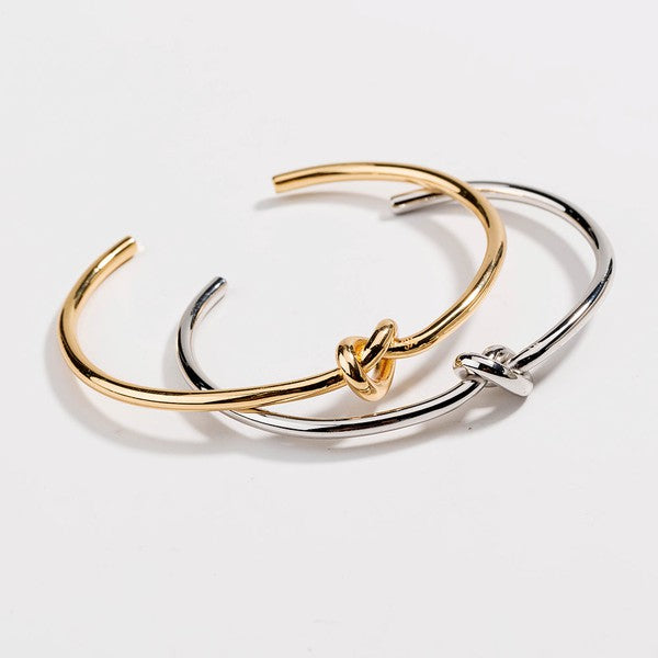 Love Knot Bracelet  Gold Knot Bracelet - LOLA LUXE