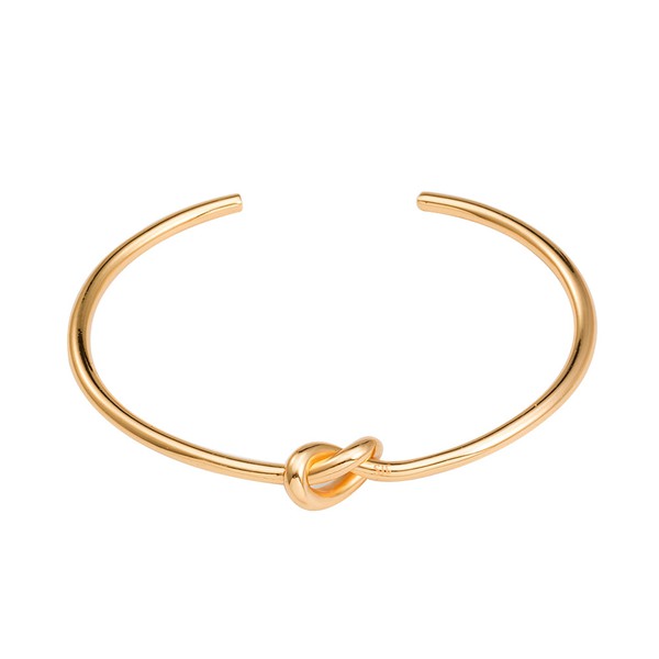 Love Knot Bracelet  Gold Knot Bracelet - LOLA LUXE