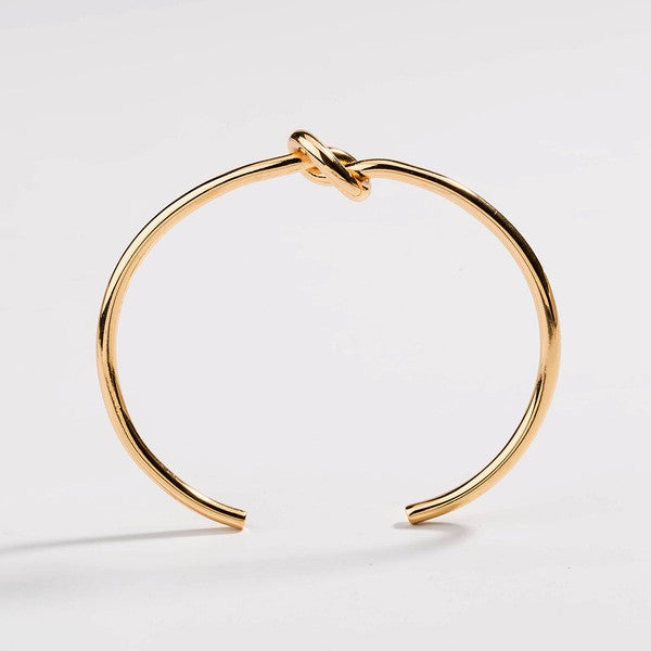 Love Knot Bracelet  Gold Knot Bracelet - LOLA LUXE