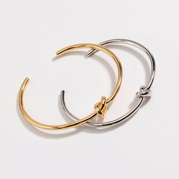 Love Knot Bracelet  Gold Knot Bracelet - LOLA LUXE