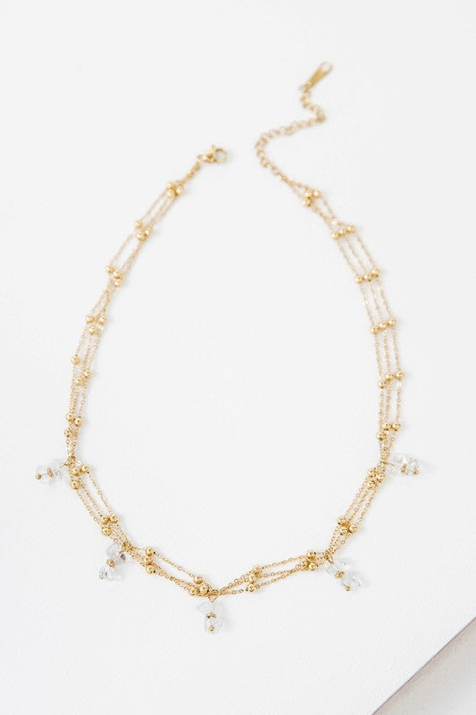 Aura Stone Necklace - LOLA LUXE