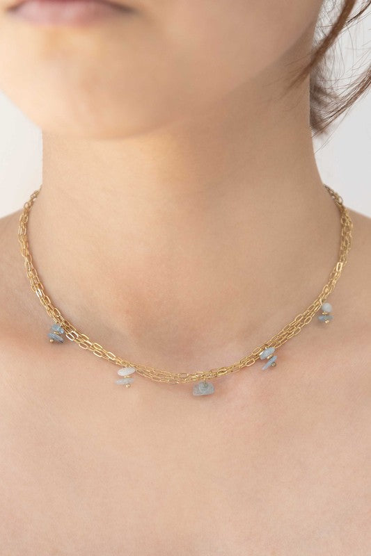 Stepping Stones Necklace - LOLA LUXE